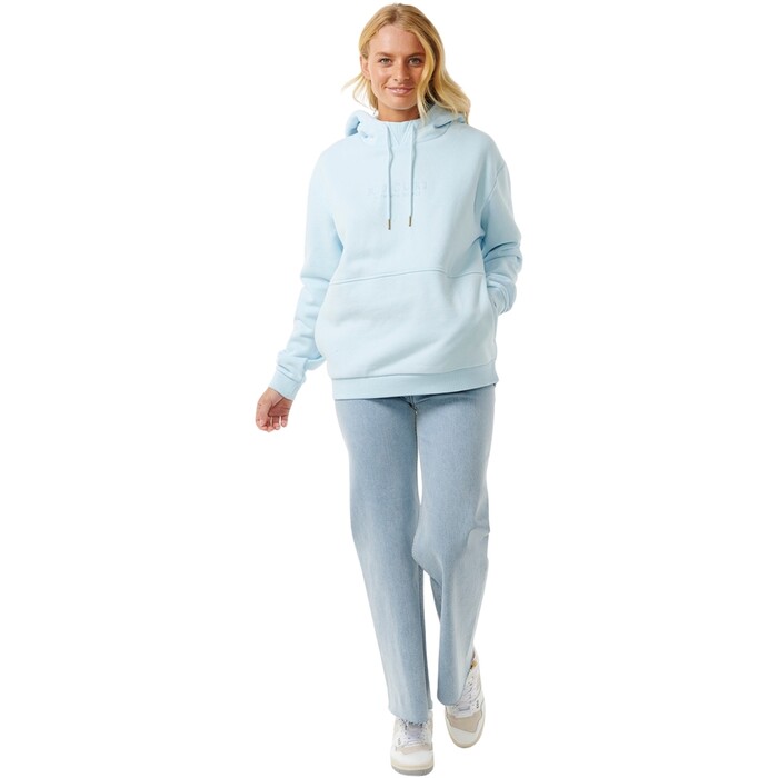 2024 Rip Curl Frauen Premium Surf Hoodie GFEDU9 - Light Blue